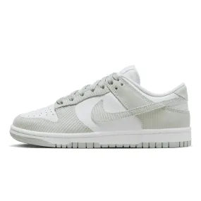 WOMEN NIKE DUNK LOW LIGHT SILVER CORDUROY (WOMEN'S)